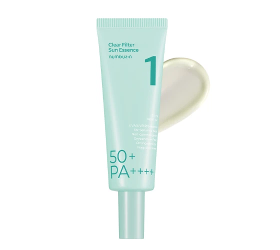 Numbuzin No. 1 Clear Filter Sun Essence SPF50+ PA+++ 50ml