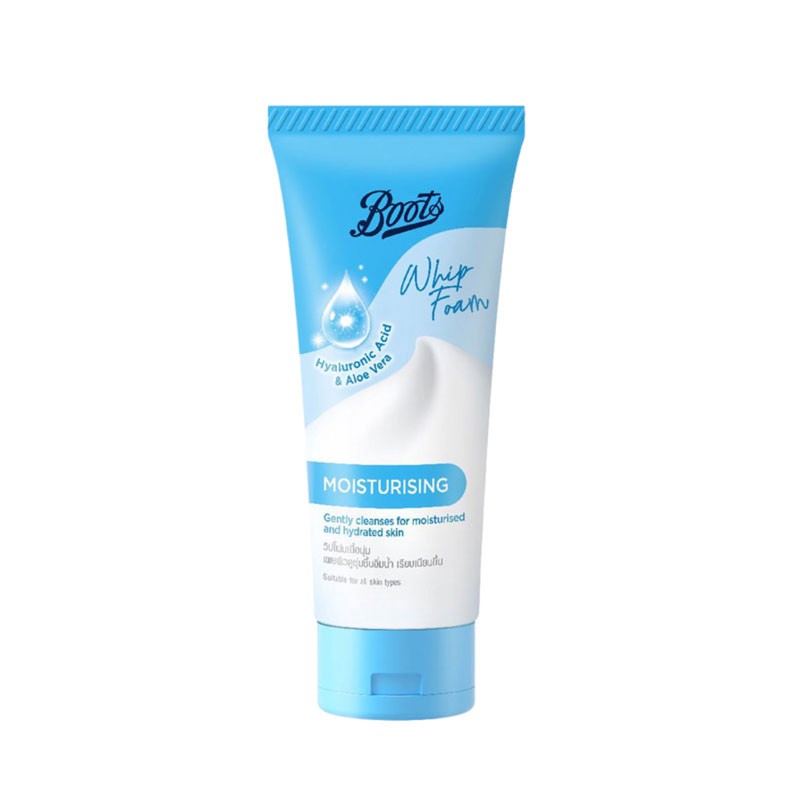 Boots  Whip Foam Moisturising Face Wash 100ml