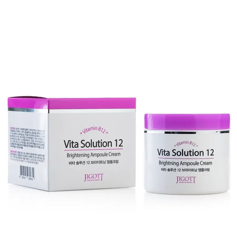 Jigott Vita Solution 12 Brightening Ampoule Cream 100ml