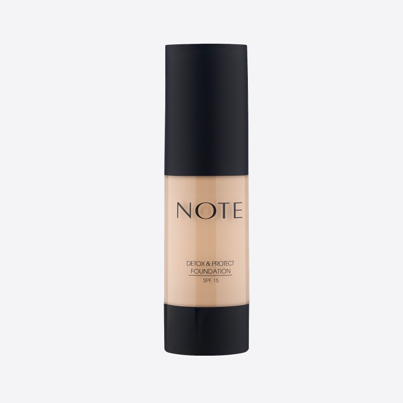 NOTE DETOX AND PROTECT FOUNDATION 01 BEIGE 35ml