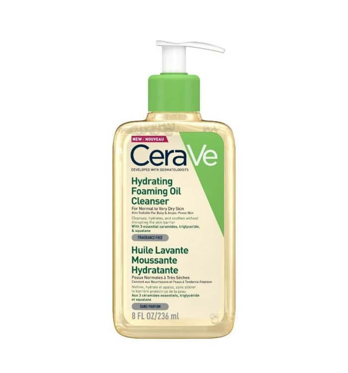 Cerave Hydrating Foaming Cleansing Oil 236ml