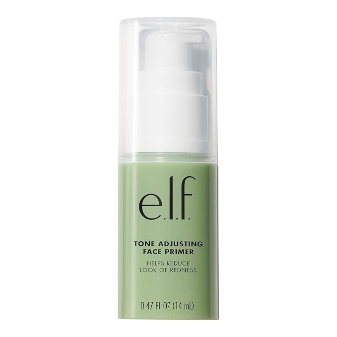 e.l.f. Tone Adjusting Face Primer Small - Green - 0.47 fl oz