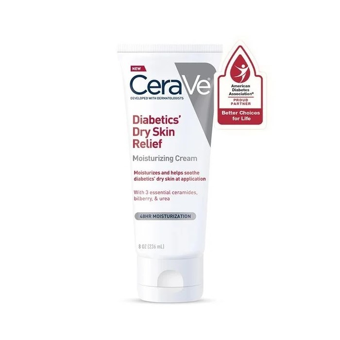 CeraVe Diabetics Dry Skin Relief Moisturizing Cream 236ml