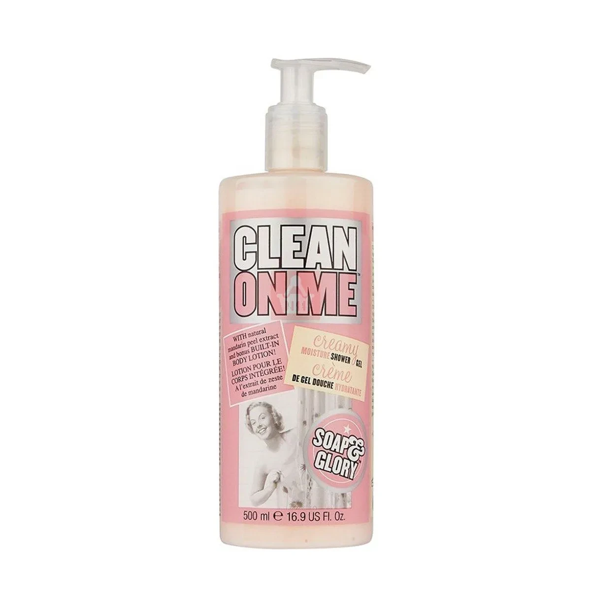 Soap & Glory - Clean On Me Creamy Moisture Shower Gel 500ml