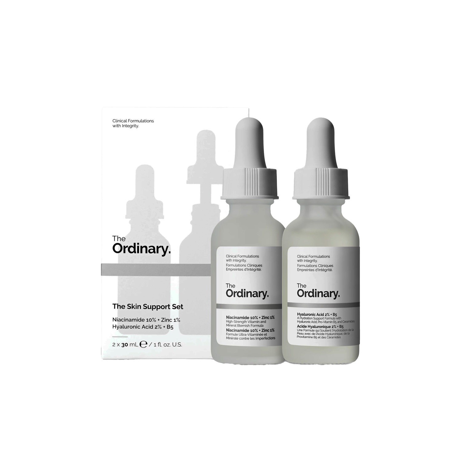 The Ordinary Skin Support Set