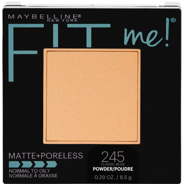 Maybelline Fit Me Matte + Poreless Pressed Powder 245 Classic Beige