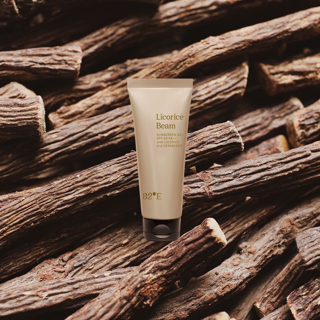 82E Licorice Beam Clear sunscreen gel 40gm