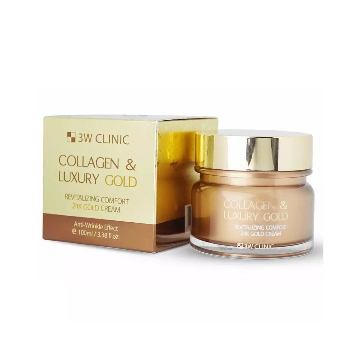 3W Clinic Collagen And Luxury Gold Cream 100ml
