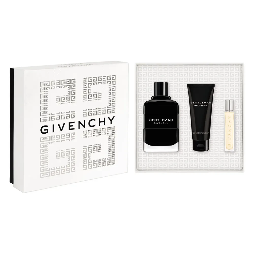 GIVENCHY Men's Gentleman Gift Set Fragrances EDP 100 Ml + 12,5 Ml + SHOWER GEL