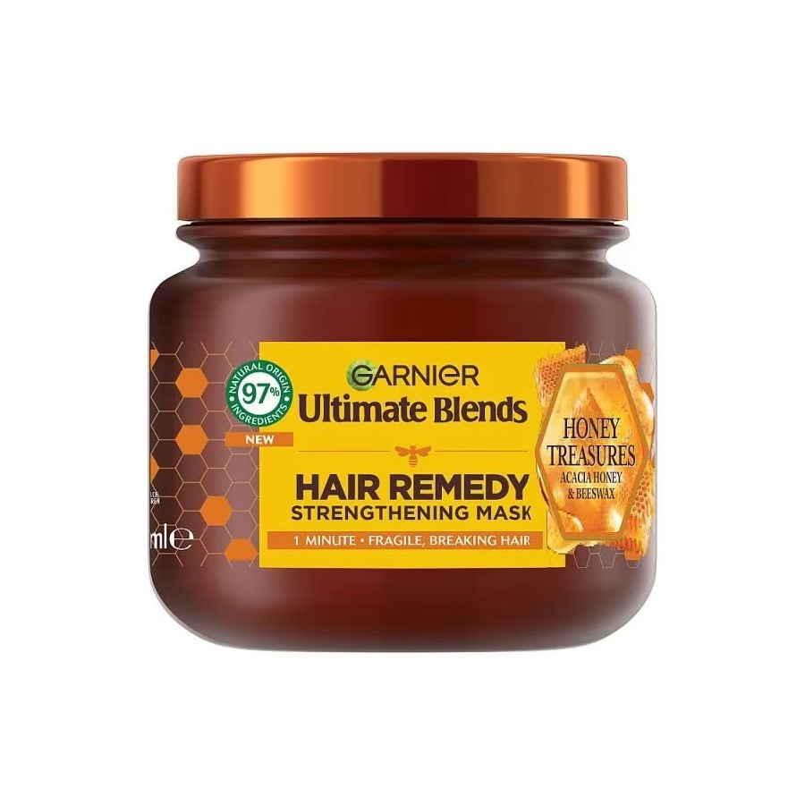 Garnier Ultimate Blends Honey Treasures Hair Mask 340Ml