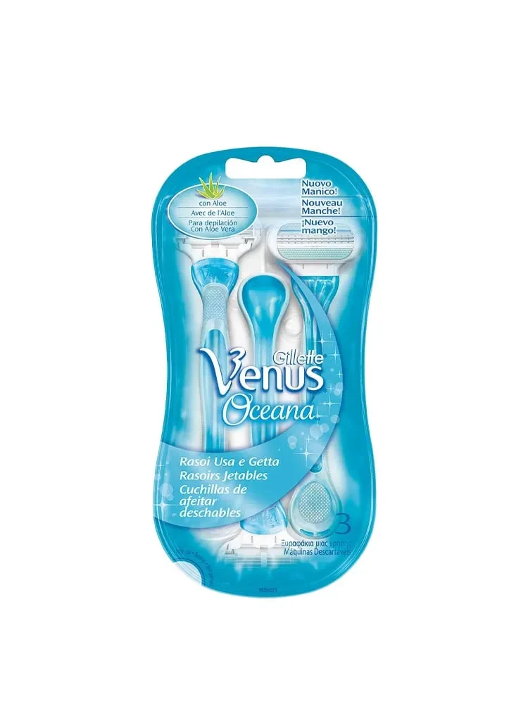 Gillette Venus Oceana 3pcs Razor
