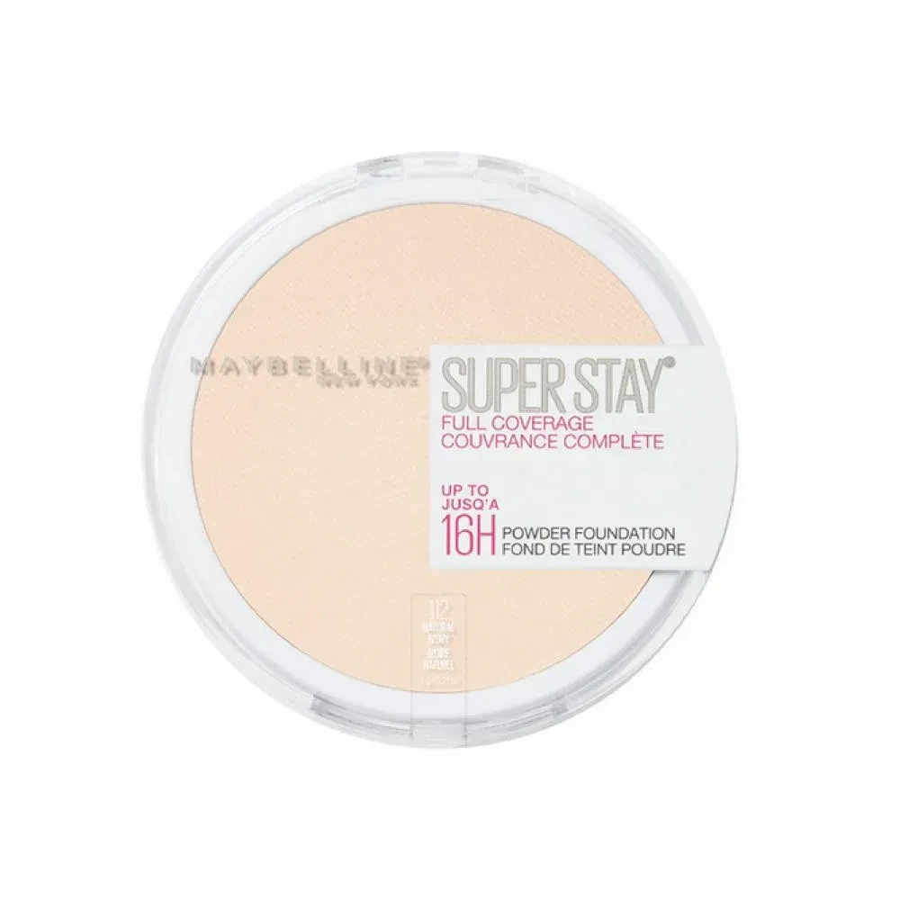 Maybelline 16H Superstay 112 Natural Ivory Full Coverage Powder Foundation