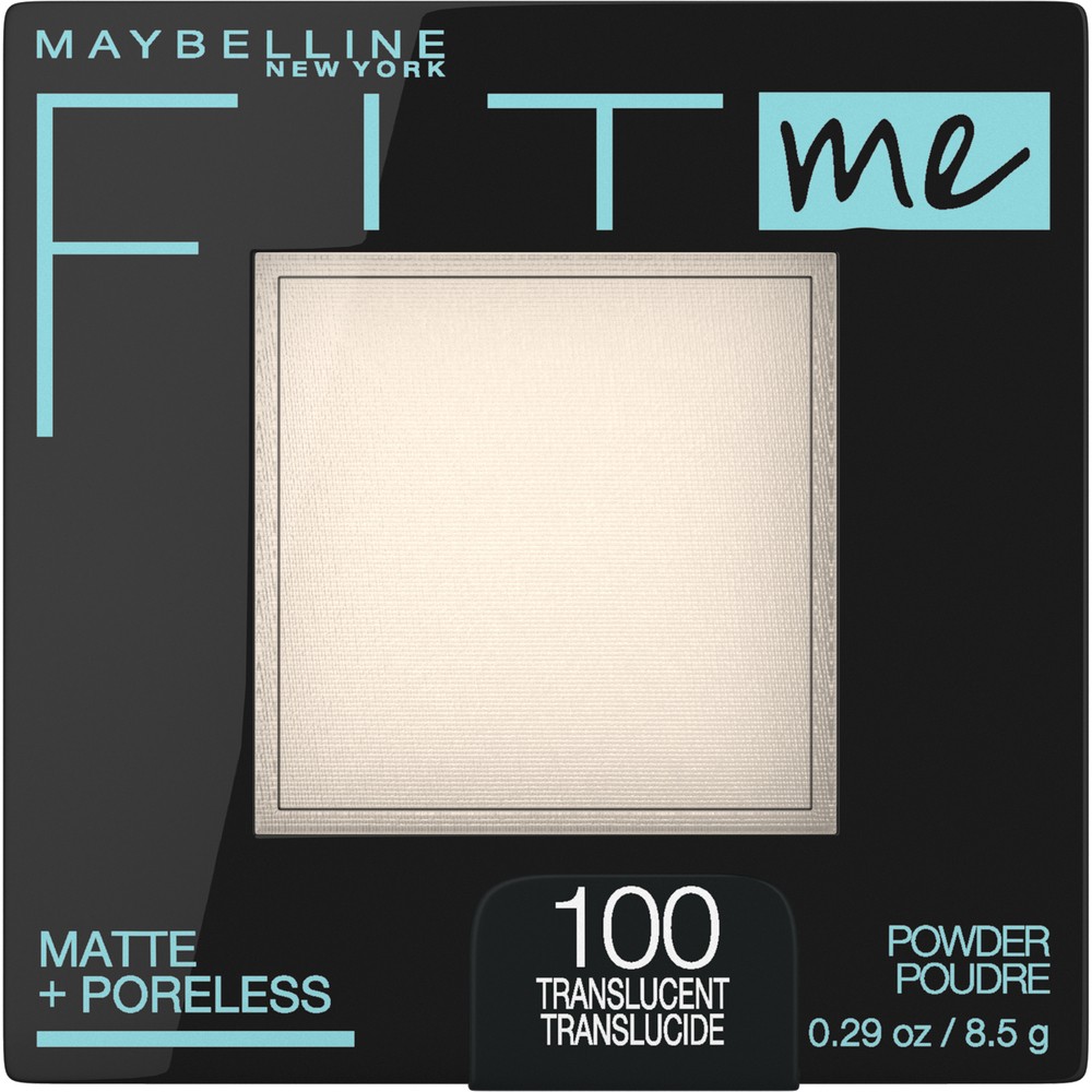 Maybelline Fit Me Matte + Poreless Pressed Powder 100 Translucent