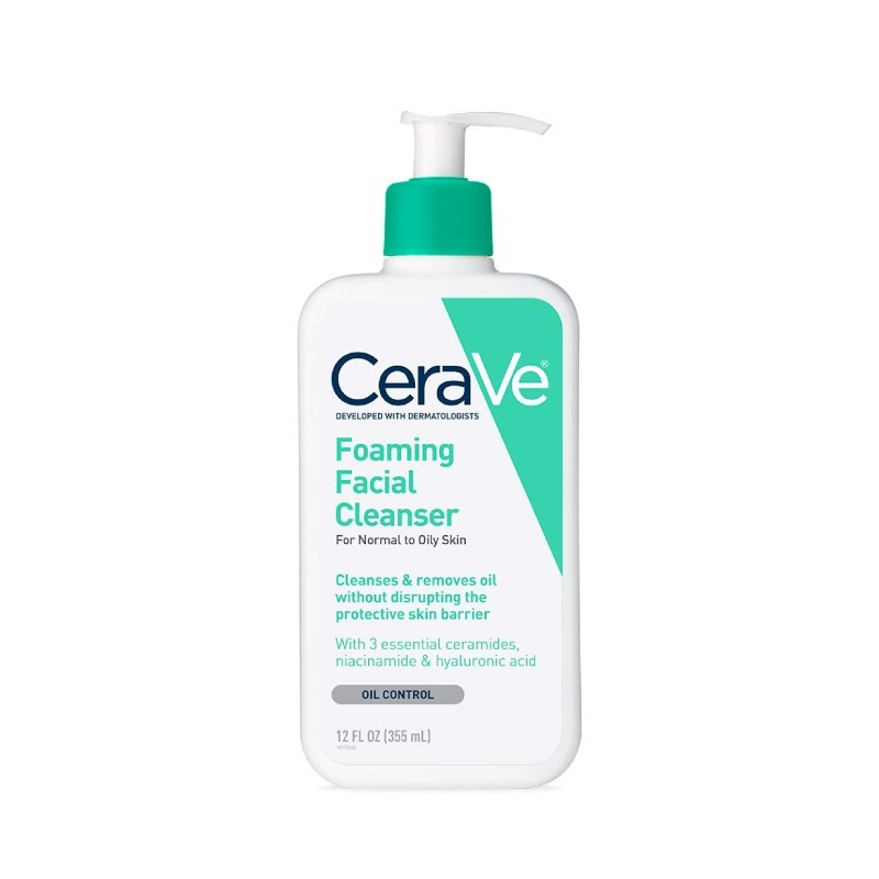 Cerave Foaming Facial Cleanser 355ml(USA)
