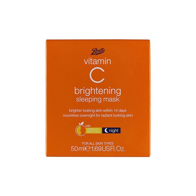 Boots Vitamin C Brightening Sleeping Mask Night 50ml