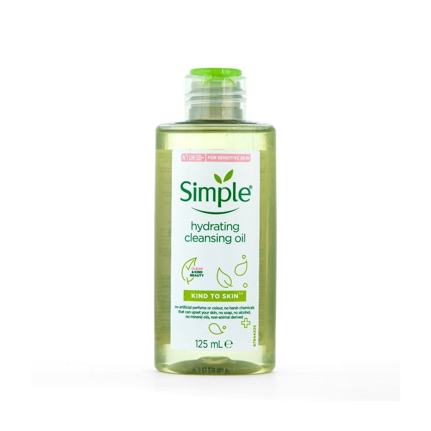 Simple Kind To Skin Hydrating Cleansing Oil 125ml