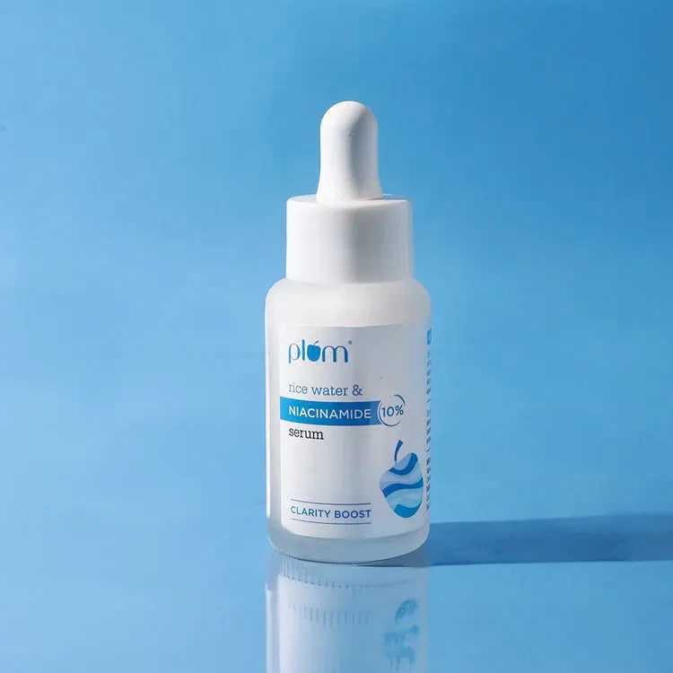 Plum 10% Niacinamide Face Serum With Rice Water – 30ml