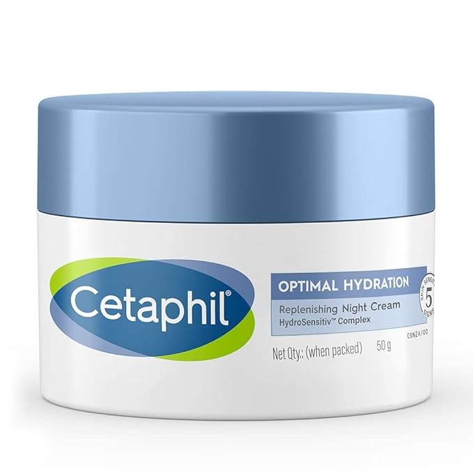 Cetaphil Optimal Hydration Replenishing Night Cream, 50 g