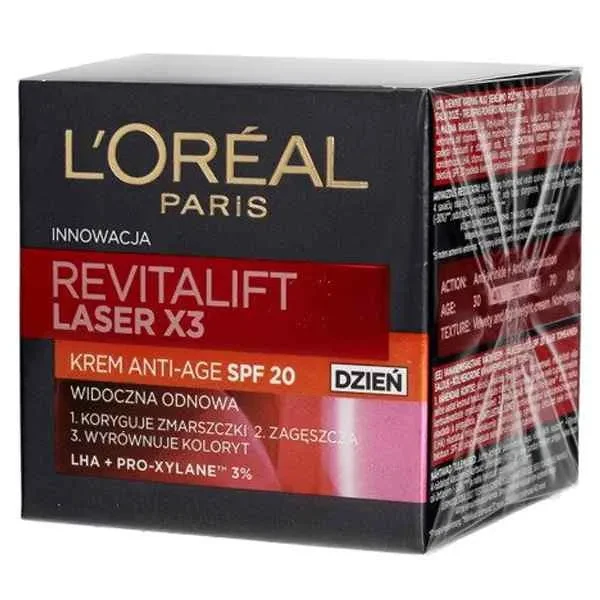 L'Oréal Paris Revitalift Laser x3 40+ Anti Age 50 ml