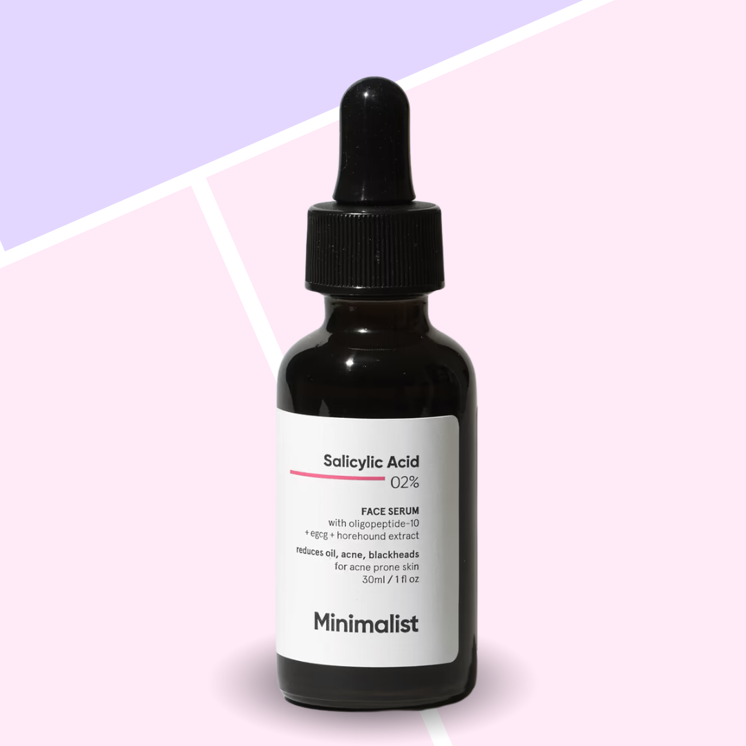 Minimalist Salicylic Acid 2% Face Serum - For Acne & Oil Control, Reduces Excessive Oil & Blackheads, 30 ml