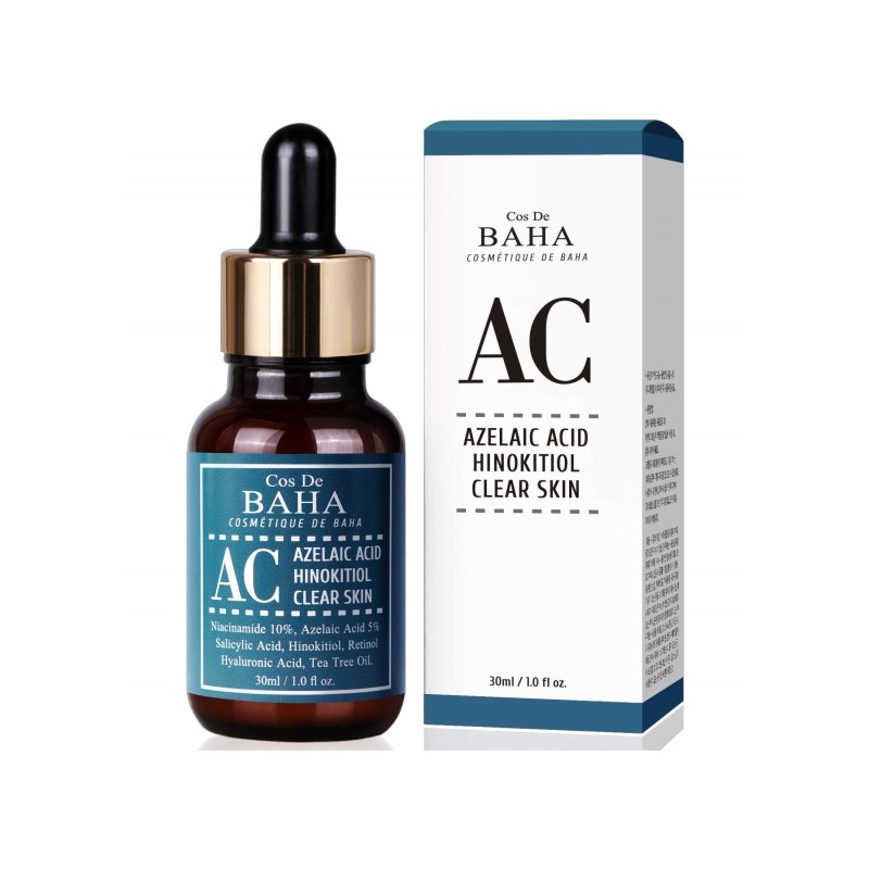 Cos De BAHA Azelaic Acid Hinokitiol Clear Skin Serum 30ml