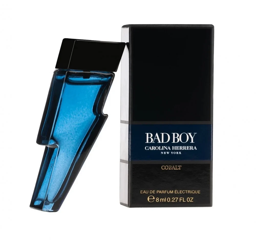 Carolina Herrera Men's Bad Boy Cobalt EDP Electrique Spray 8ml Fragrances