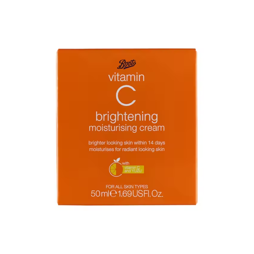 Boots Vitamin C Brightening Moisturising Cream - 50ml
