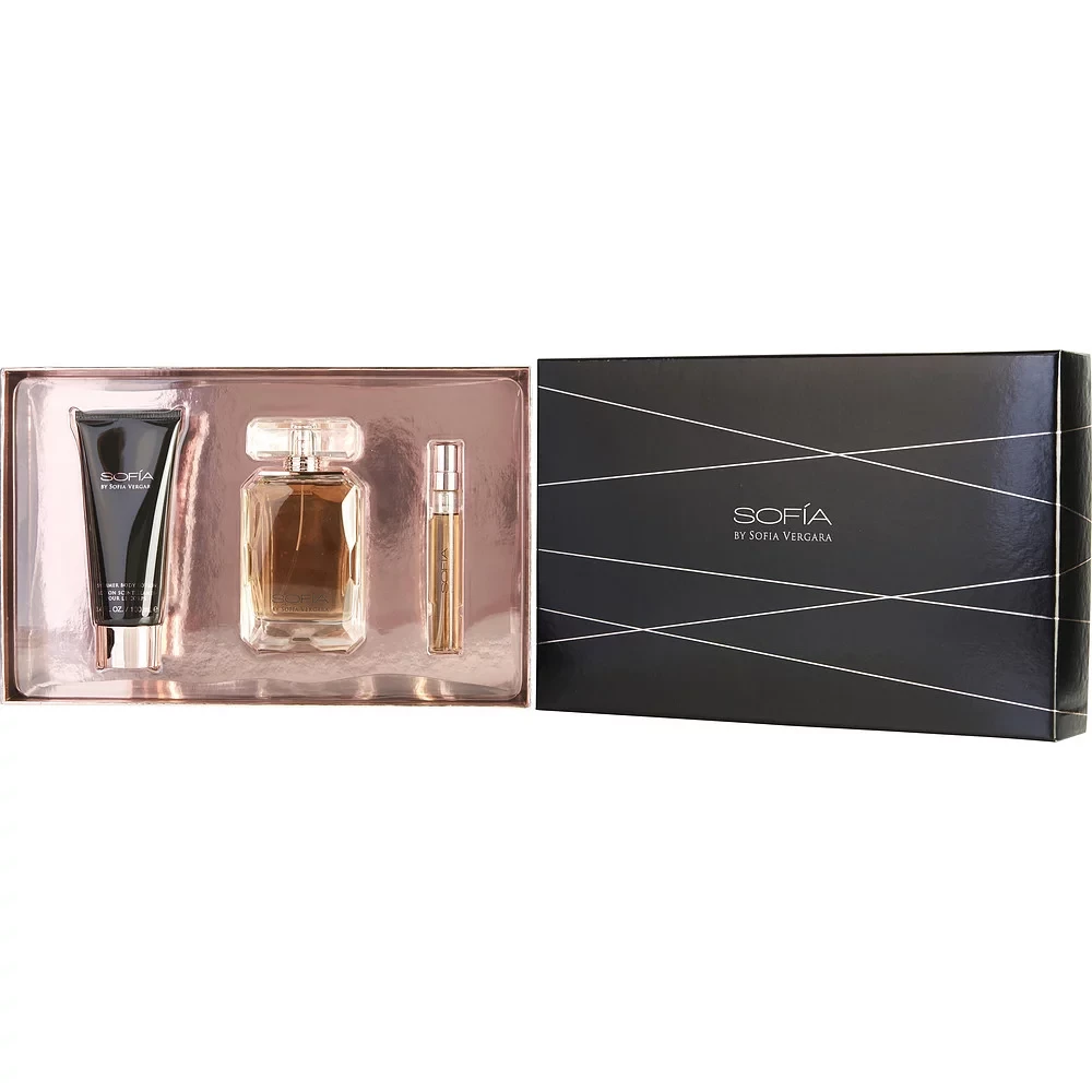 Sofia Vergara Sofia Perfume Gift Set for Women, 3 Pieces