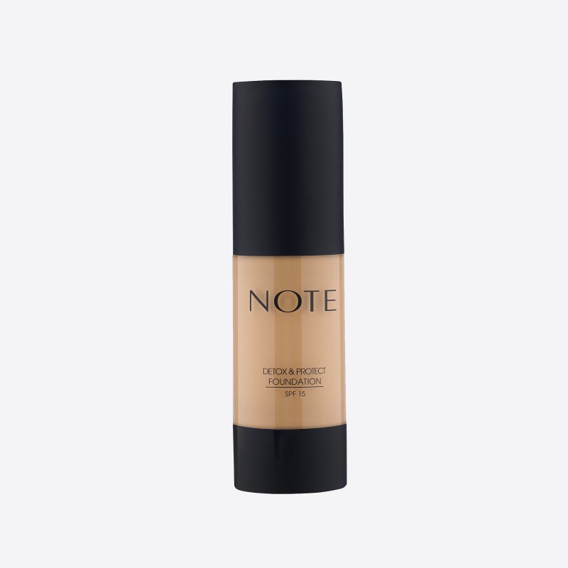 NOTE DETOX AND PROTECT FOUNDATION 03 MEDIUM BEIGE 35ml
