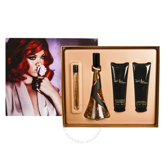 Rihanna Reb'L Fleur Perfume Gift Set, 4 Pieces