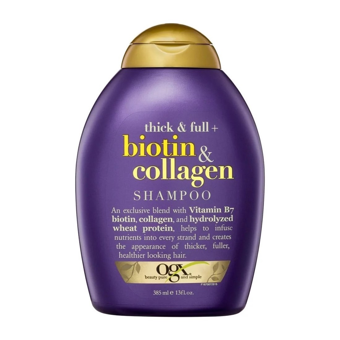 Ogx Shampoo, Thick & Full+ Biotin & Collagen 385ml