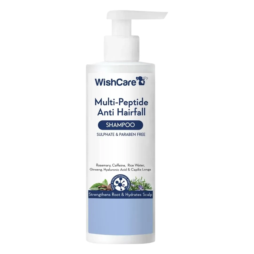 WishCare Hydrating AHA BHA Anti Dandruff Shampoo hydrating formula 100ml