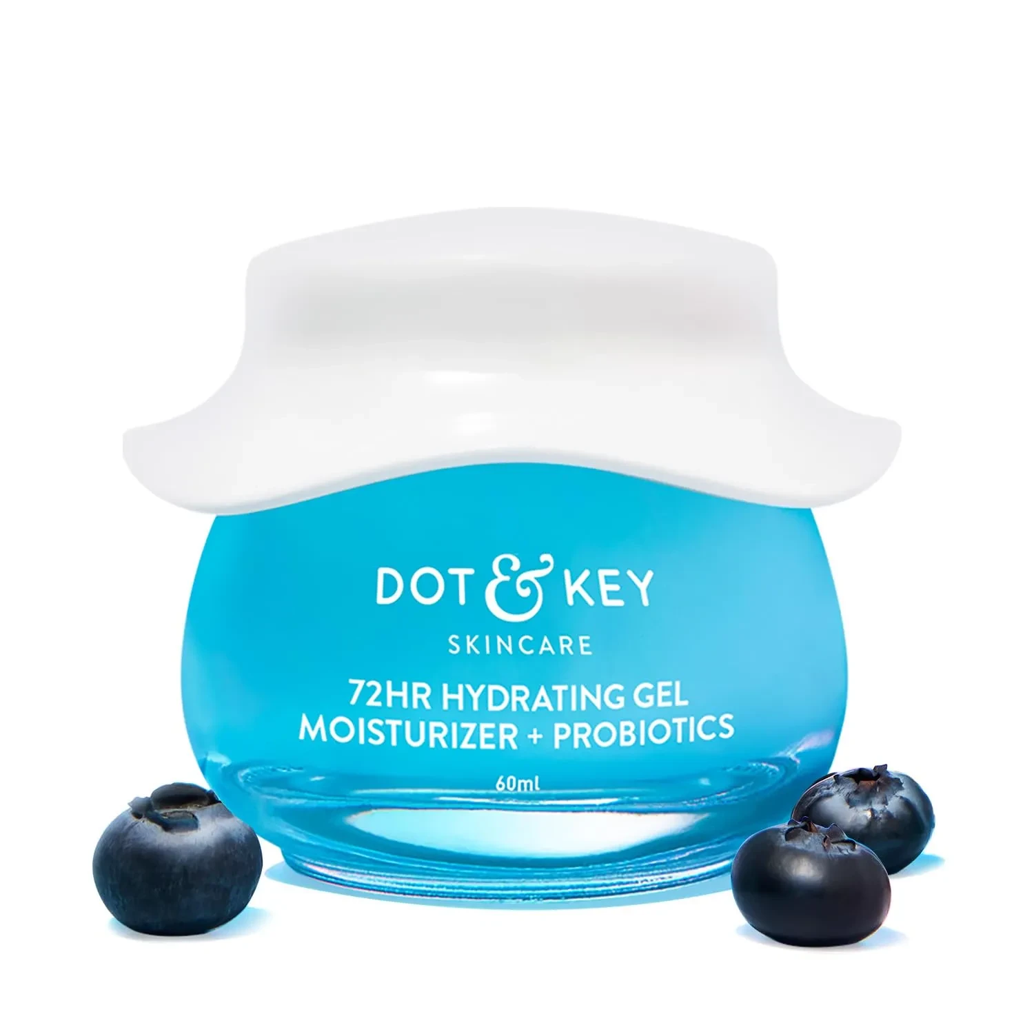 Dot & Key 72HR Hydrating Gel Moisturizer with Probiotics for Face – 60ml