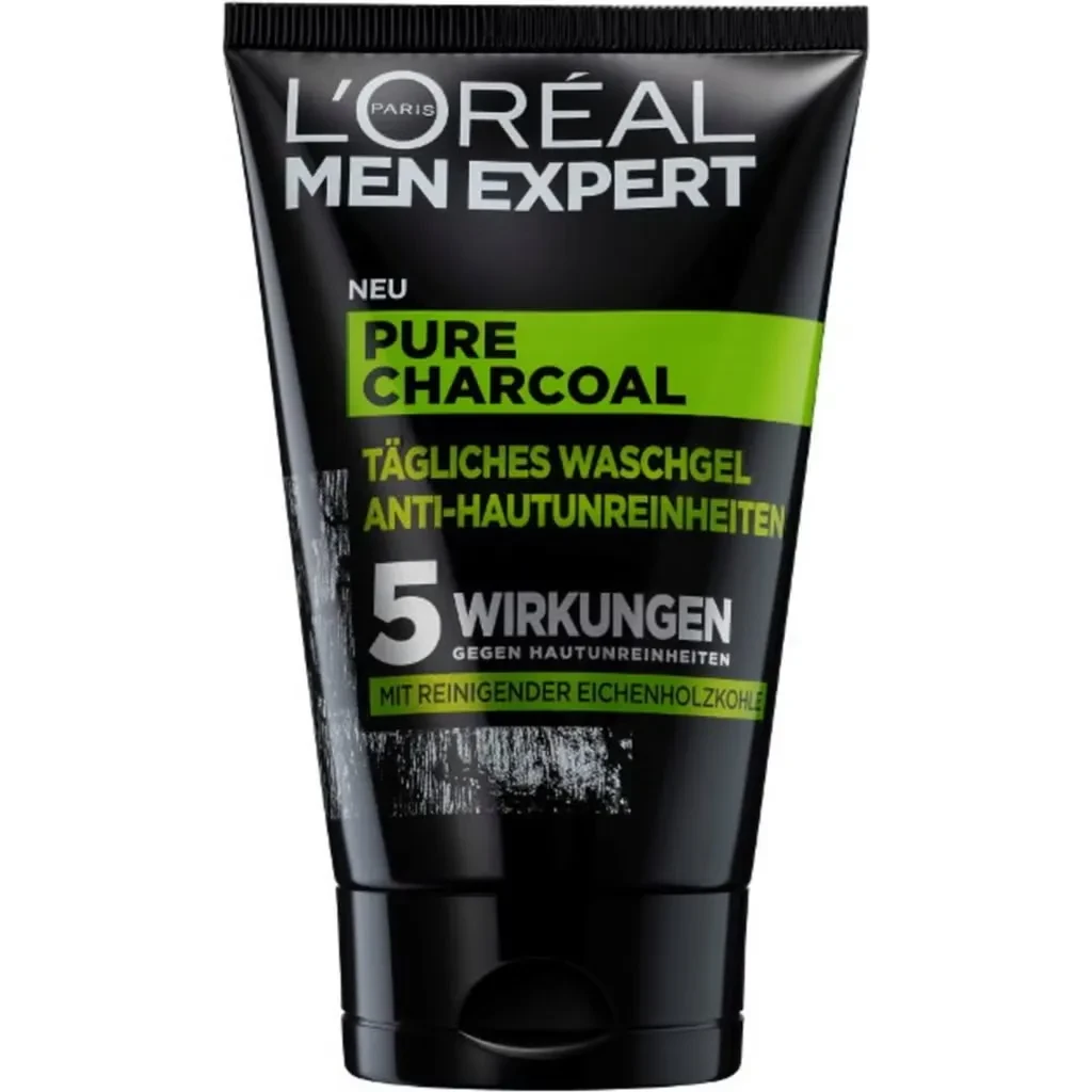 L'oreal Expert Pure Charcoal Purifying Face Wash 100Ml