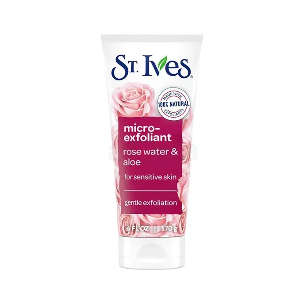 St. Ives Rose Water & Aloe Micro Exfoliant 170g