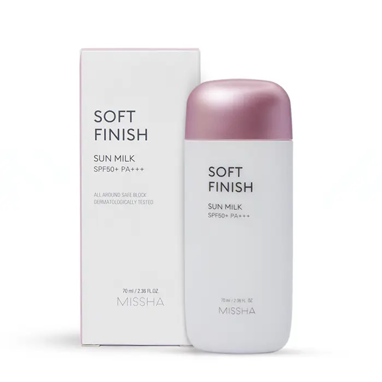 Missha All Around Safe Block Soft Finish Sun Milk SPF50+ Or PA+++ 70ml