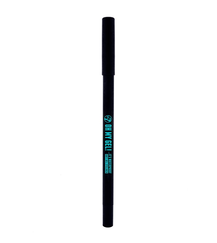 W7 Oh My Gel! Waterproof Soft Gel Eyeliner - Blackest Black