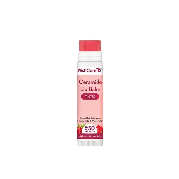 WishCare Ceramide Lip Balm with SPF 50 PA+++ (Tinted)