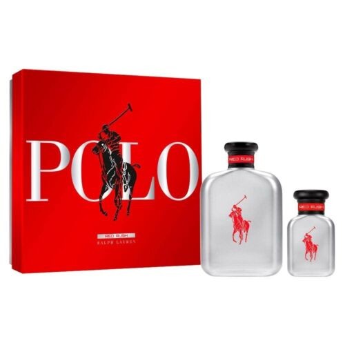 RALPH LAUREN POLO RED RUSH FOR MEN SET EDT 125 ml + EDT 40 ml