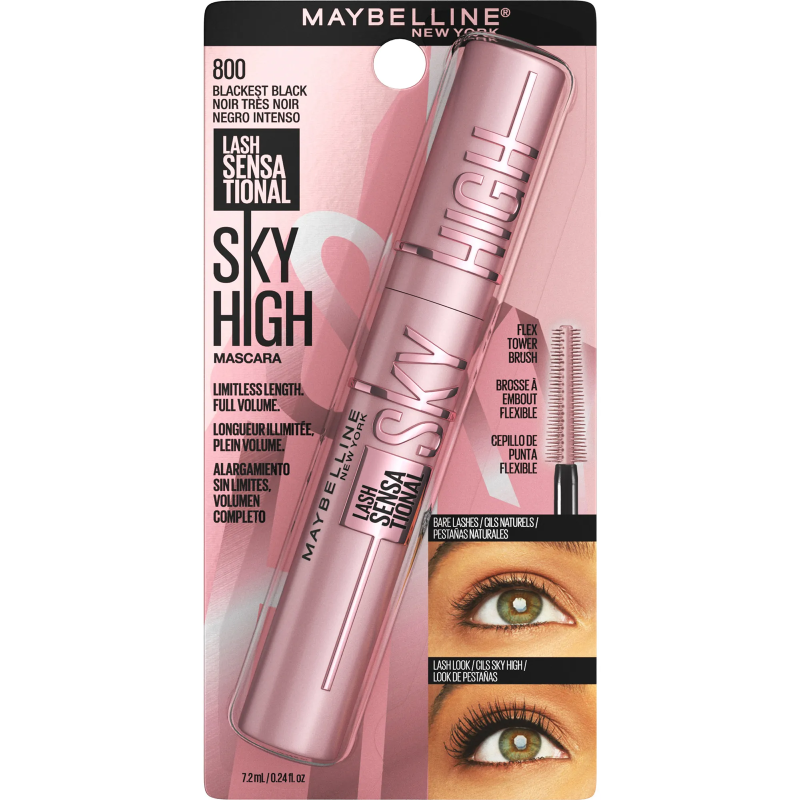 Maybelline Sky High Washable Mascara 800 Blackest Black 7.2ml
