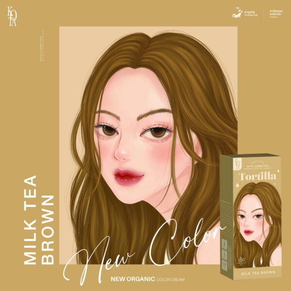 Kota Cosmetics Color Cream Milk Tea Brown ( Tortilla )