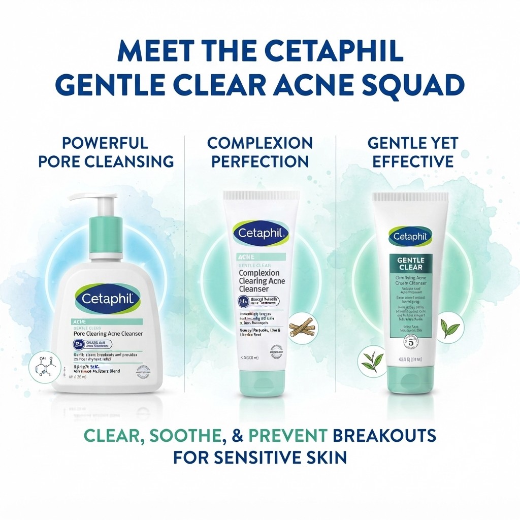 Top Cetaphil Acne Cleansers to Fight Breakouts | Beauty Hub
