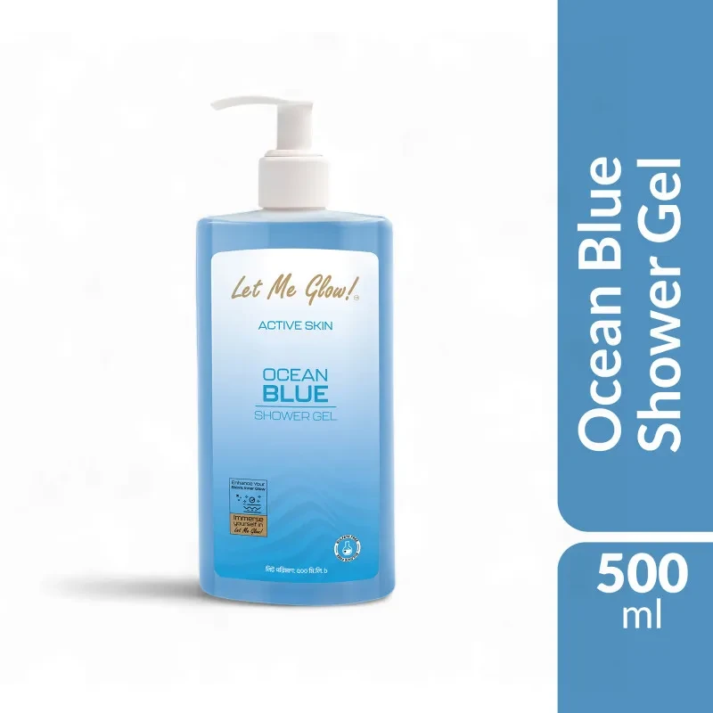 Let me glow Ocean Blue Shower Gel 500 ml