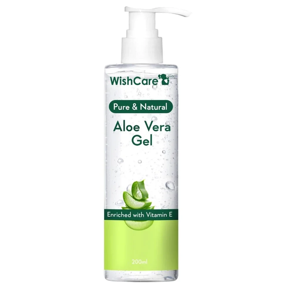 WishCare Pure Aloe Vera Gel with Vitamin E 200g