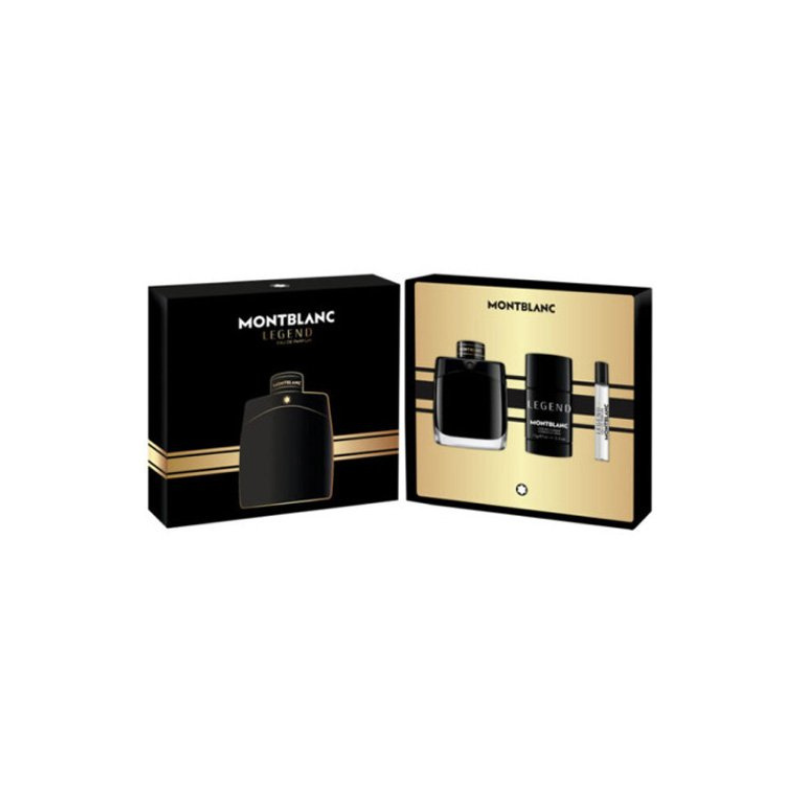 MONT BLANC LEGEND GIFT SET EDT 100ML+EDT 7.5ML+DEO STICK 75ML