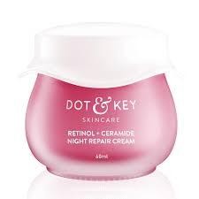 Dot & Key Night Reset Retinol + Ceramide Sleep Treatment Cream 60ml