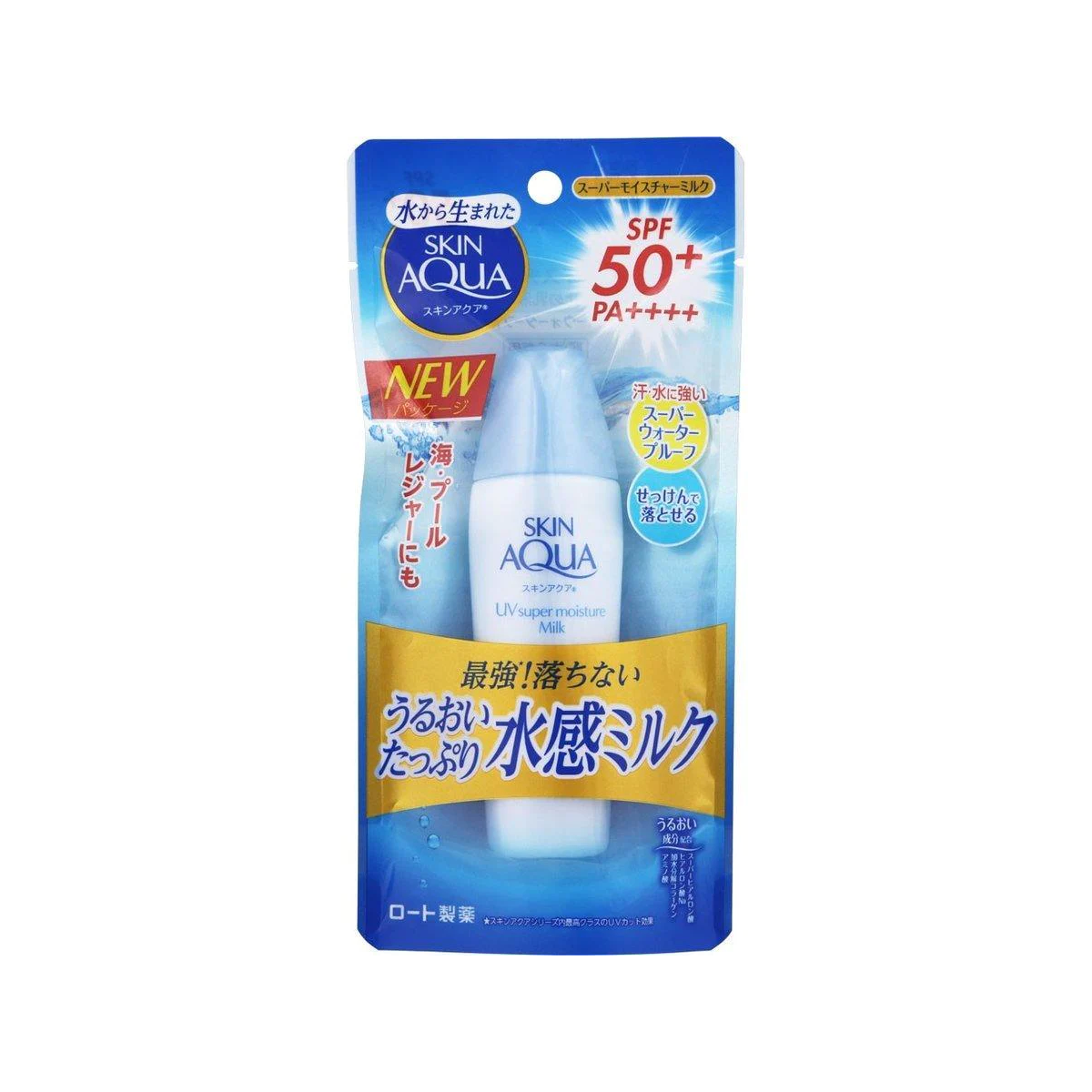 Rohto Skin Aqua UV Super Moisture Milk SPF50+ PA++++ 40ml