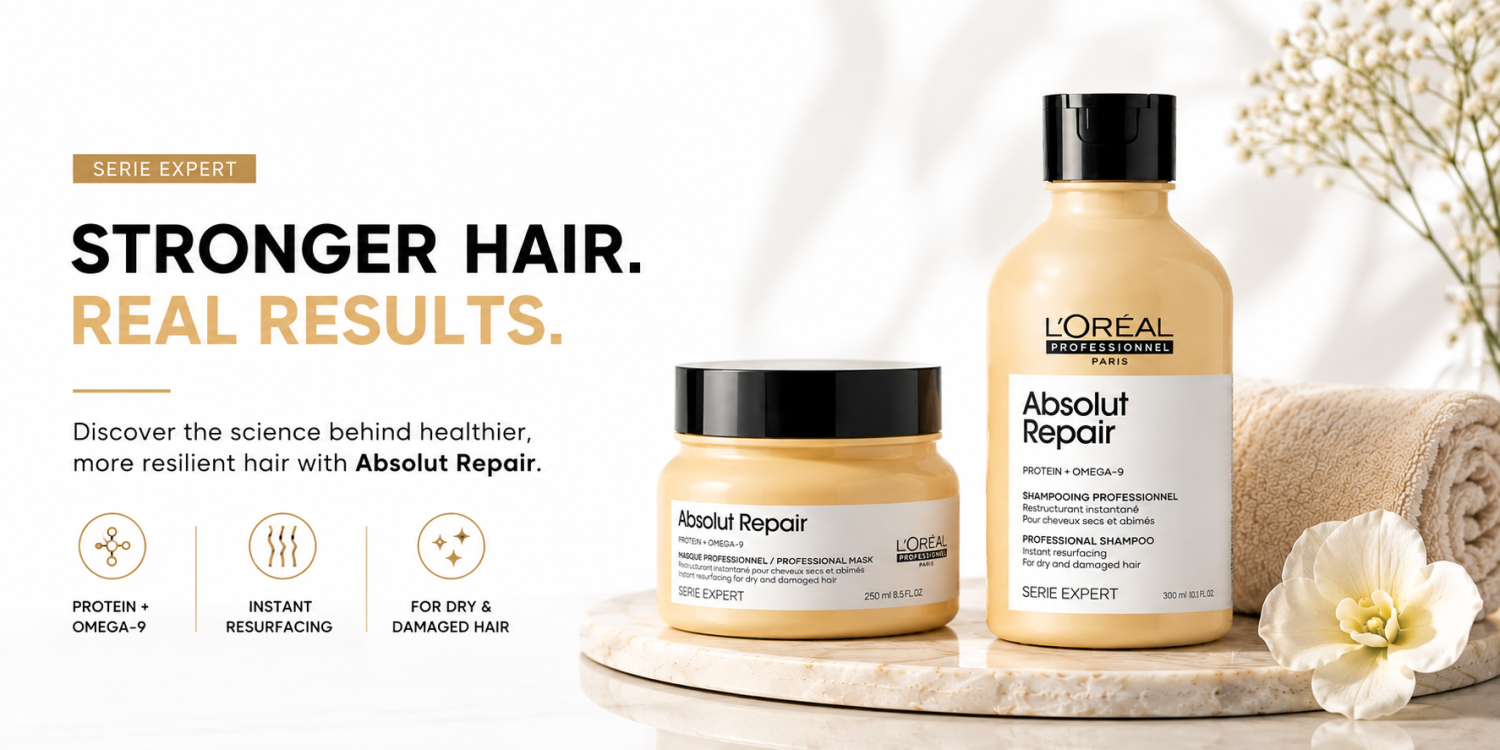 L'Oréal Professionnel Absolut Repair: The Complete Routine for Damaged Hair