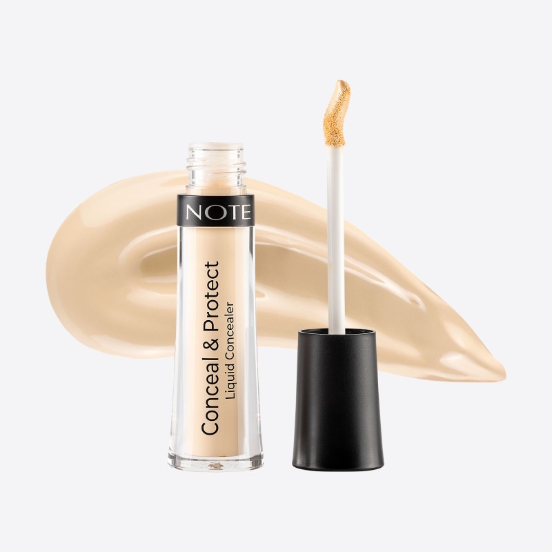 Note Conceal & Protect Liquid Concealer 01 Ivory 4.5ml