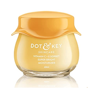 Dot & Key Vitamin C + E Super Bright Moisturizer - Even-toned, Bright, Glowing Complexion, 60 ml